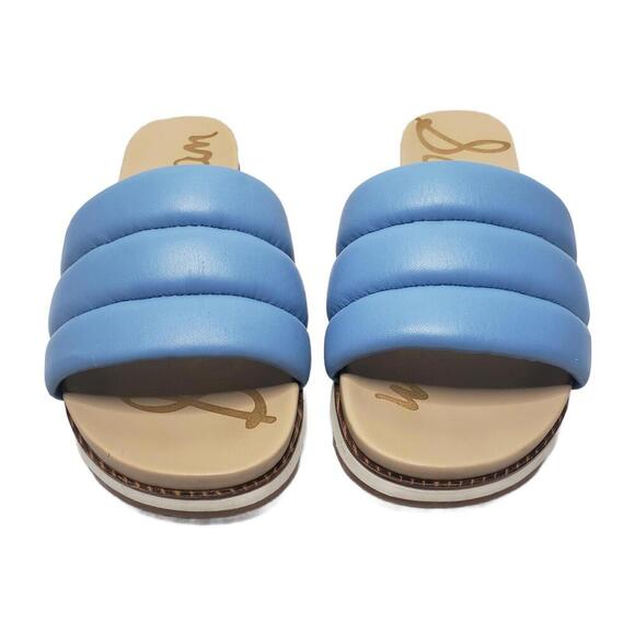 Sam Edleman Women's Sz 8.5 Annalisa Leather Platform Sandal - Picture 4 of 6